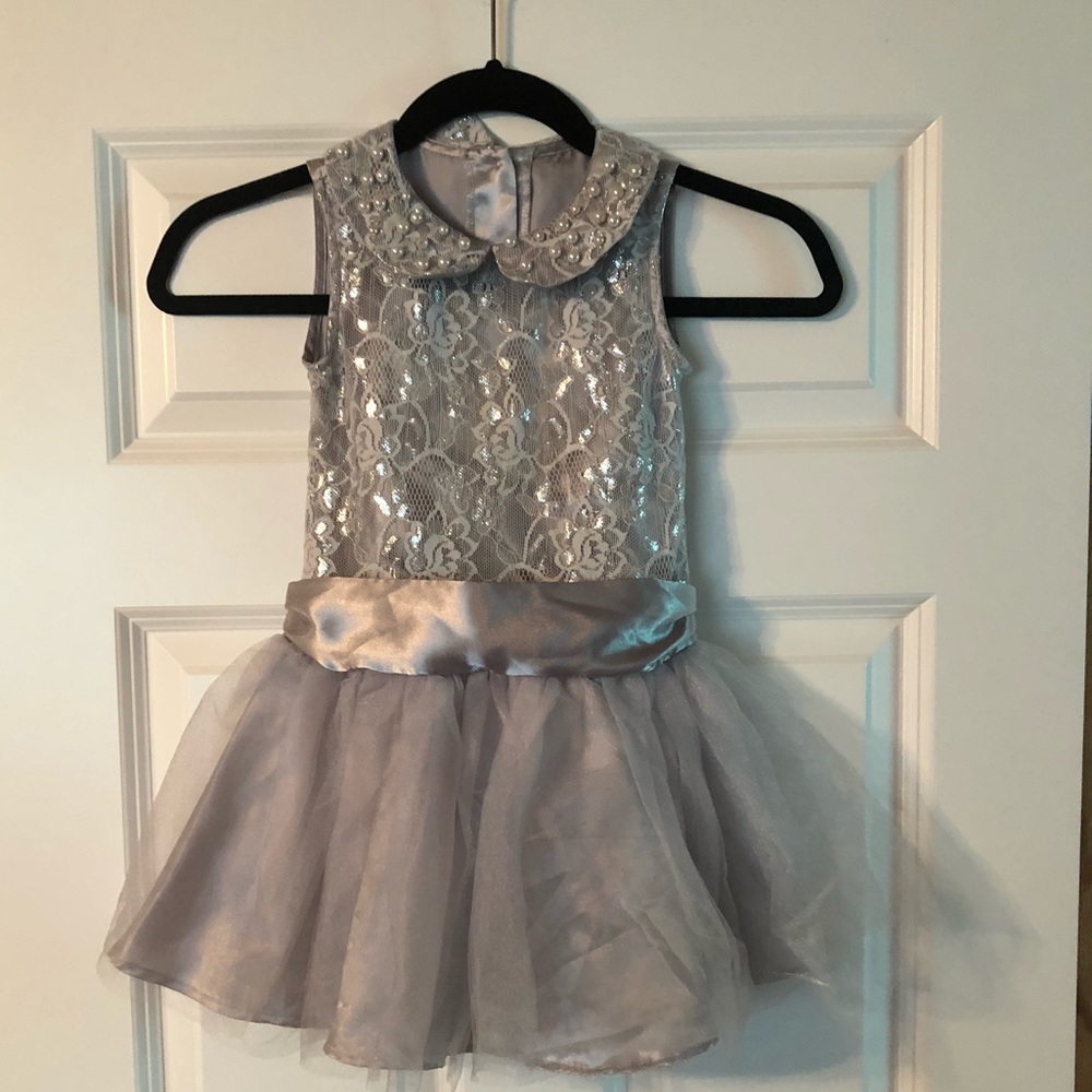 Size 4 Silver Dress